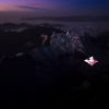 Wingsuit Connected, a world premiere above the Alps starring Geraldine Fasnacht
