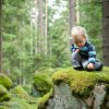 In der Schweiz können Eltern ihre Kinder in die Kinderkrippe im Wald schicken…