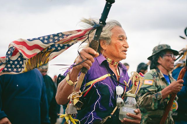 Native Americans won. The Earth Protectors won. Peace won. Love won.